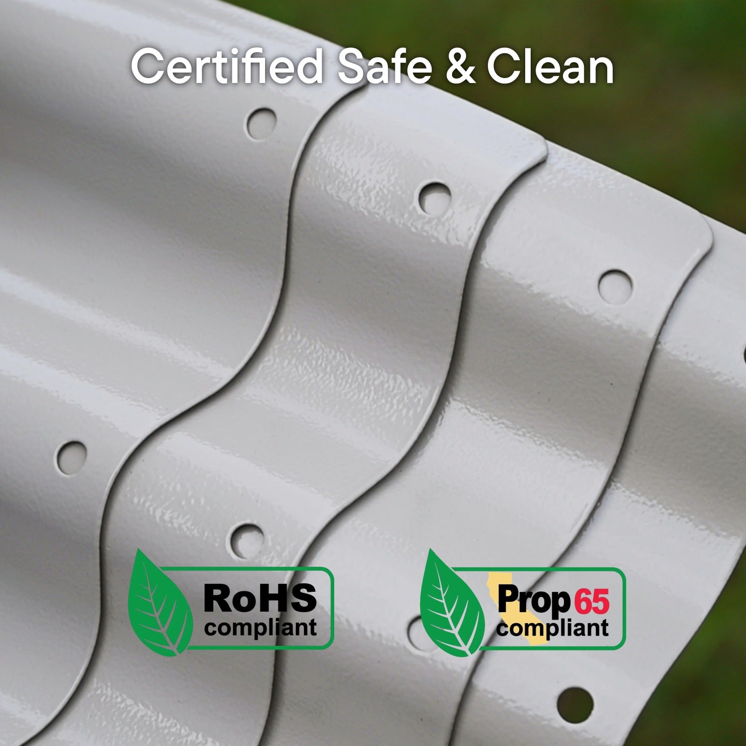 4-pack 12" Tall 6x2x1 ft Modular Raised Garden Bed