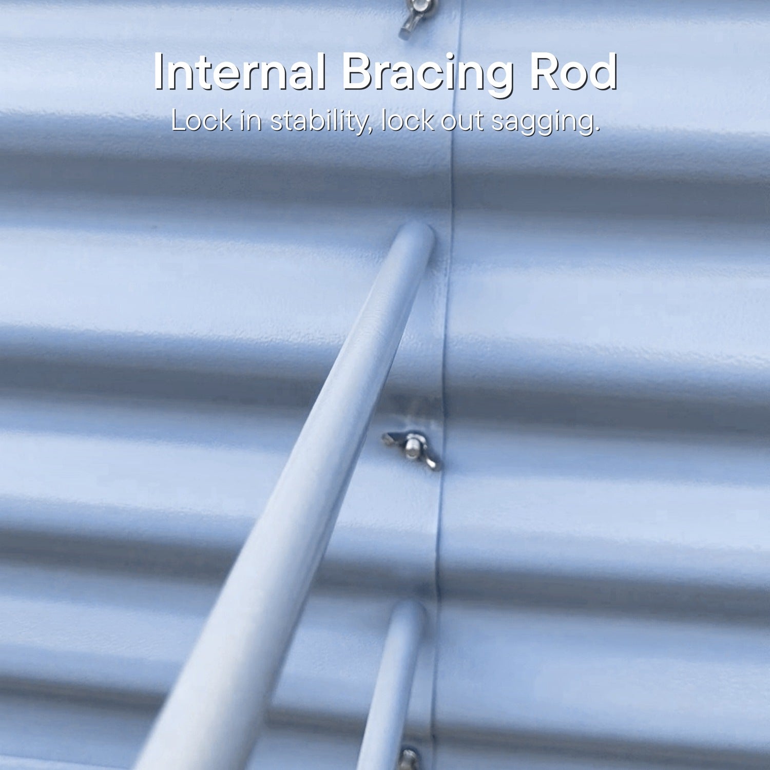 4-pack 18" Tall 8x2x1.5 ft Modular Raised Garden Bed