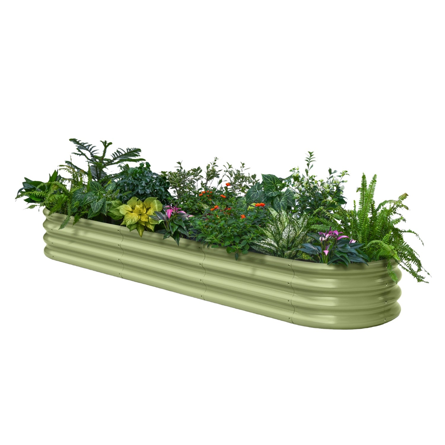 Annoell 12" Tall 8x2x1 ft Modular Raised Garden Bed