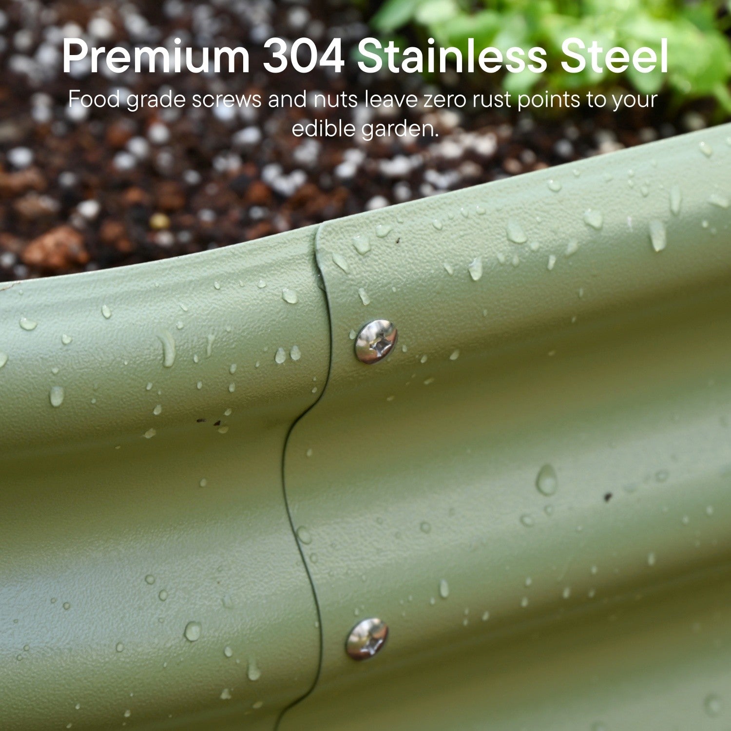 4-pack 12" Tall 10x2x1 ft Modular Raised Garden Bed