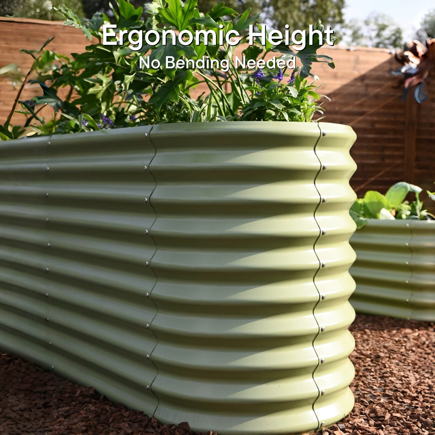 Annoell 30" Extra Tall 6x2x2.5 ft Modular Raised Garden Bed