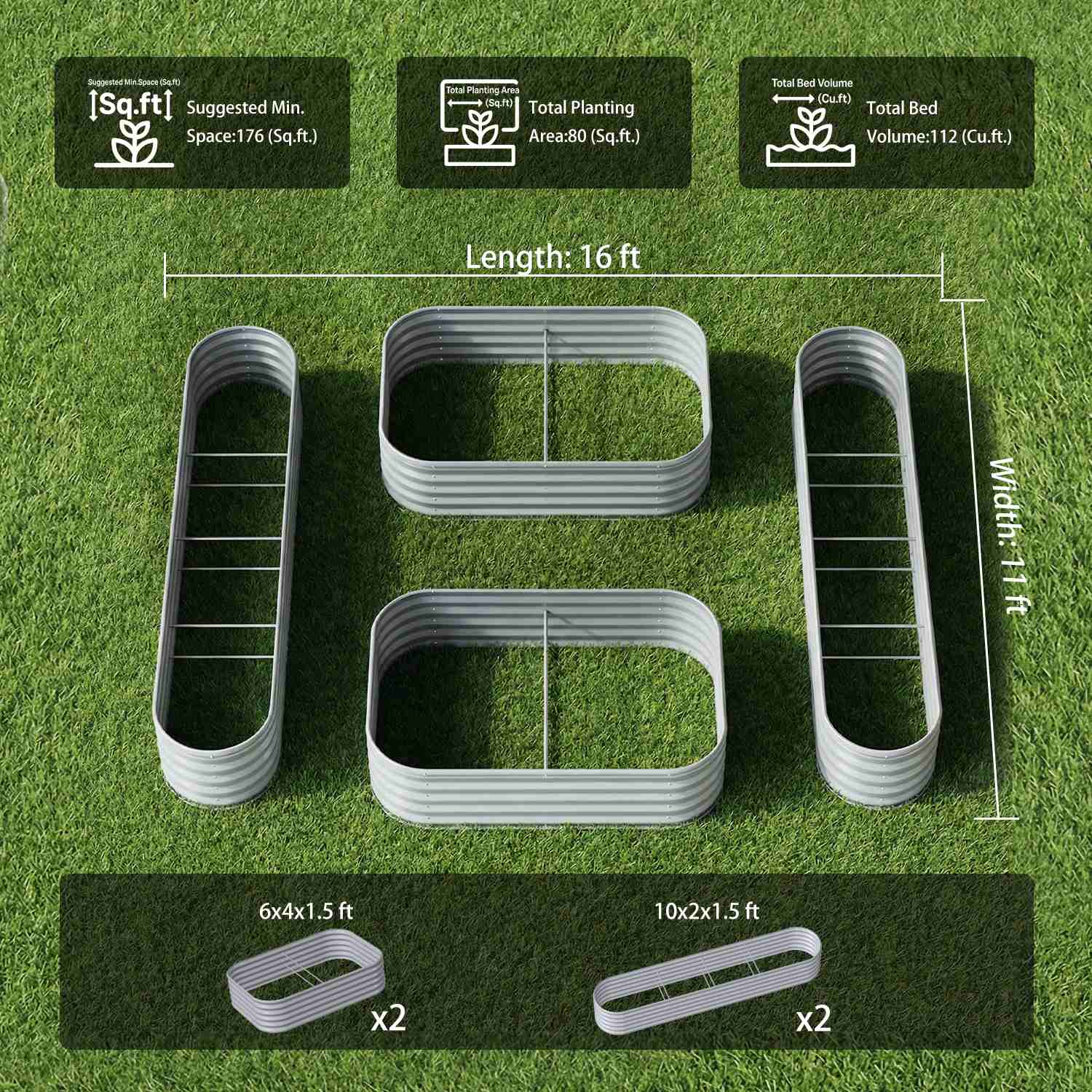 Small Space Garden Layout – 18
