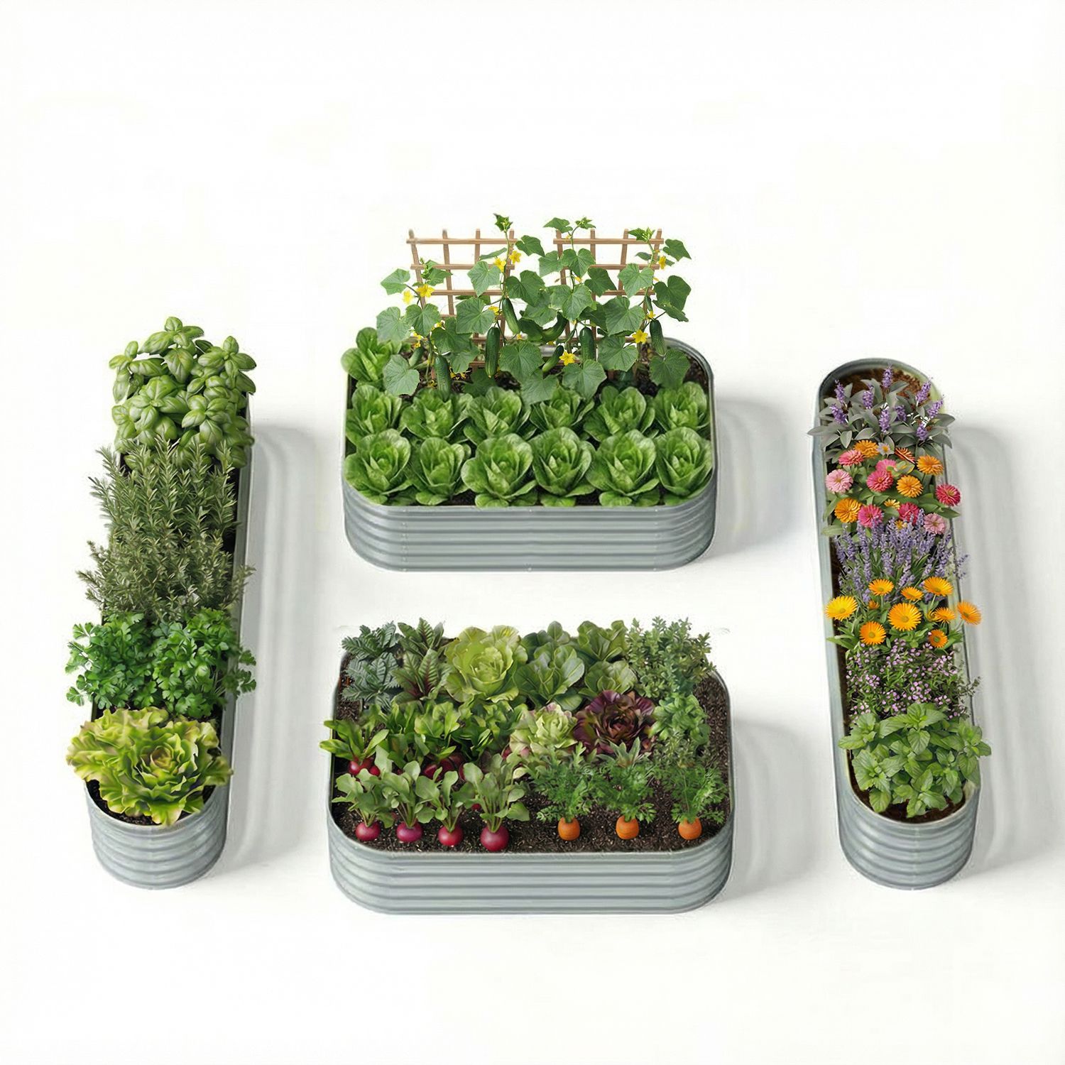 Small Space Garden Layout – 18