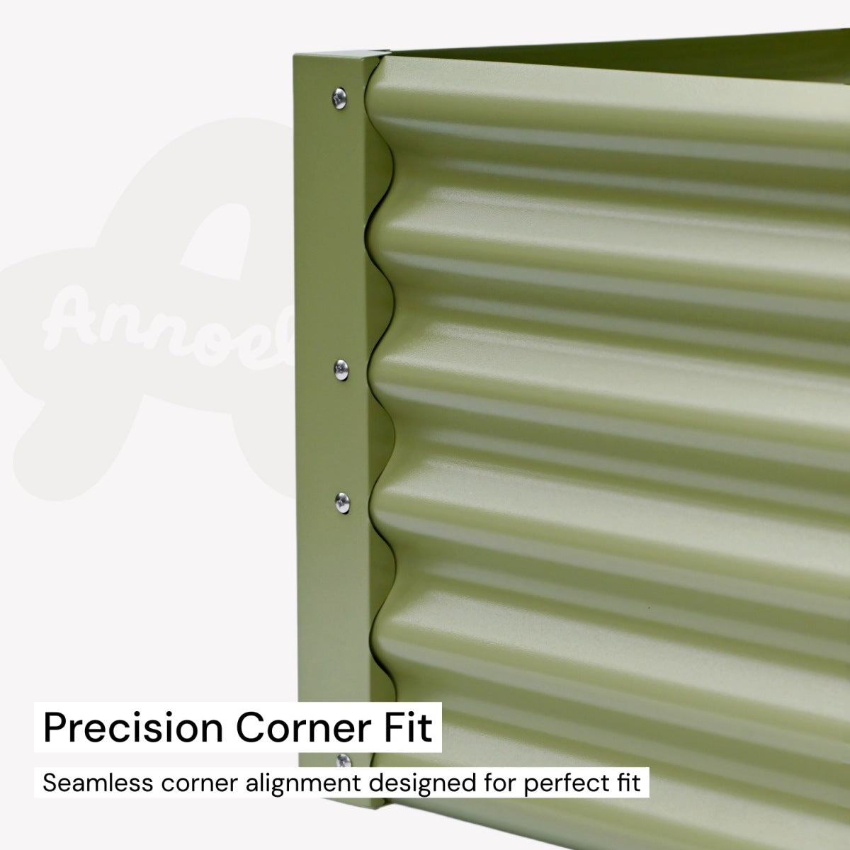 Annoell 18" Garden Bed Corner Brackets, 4-Pack DIY Extension